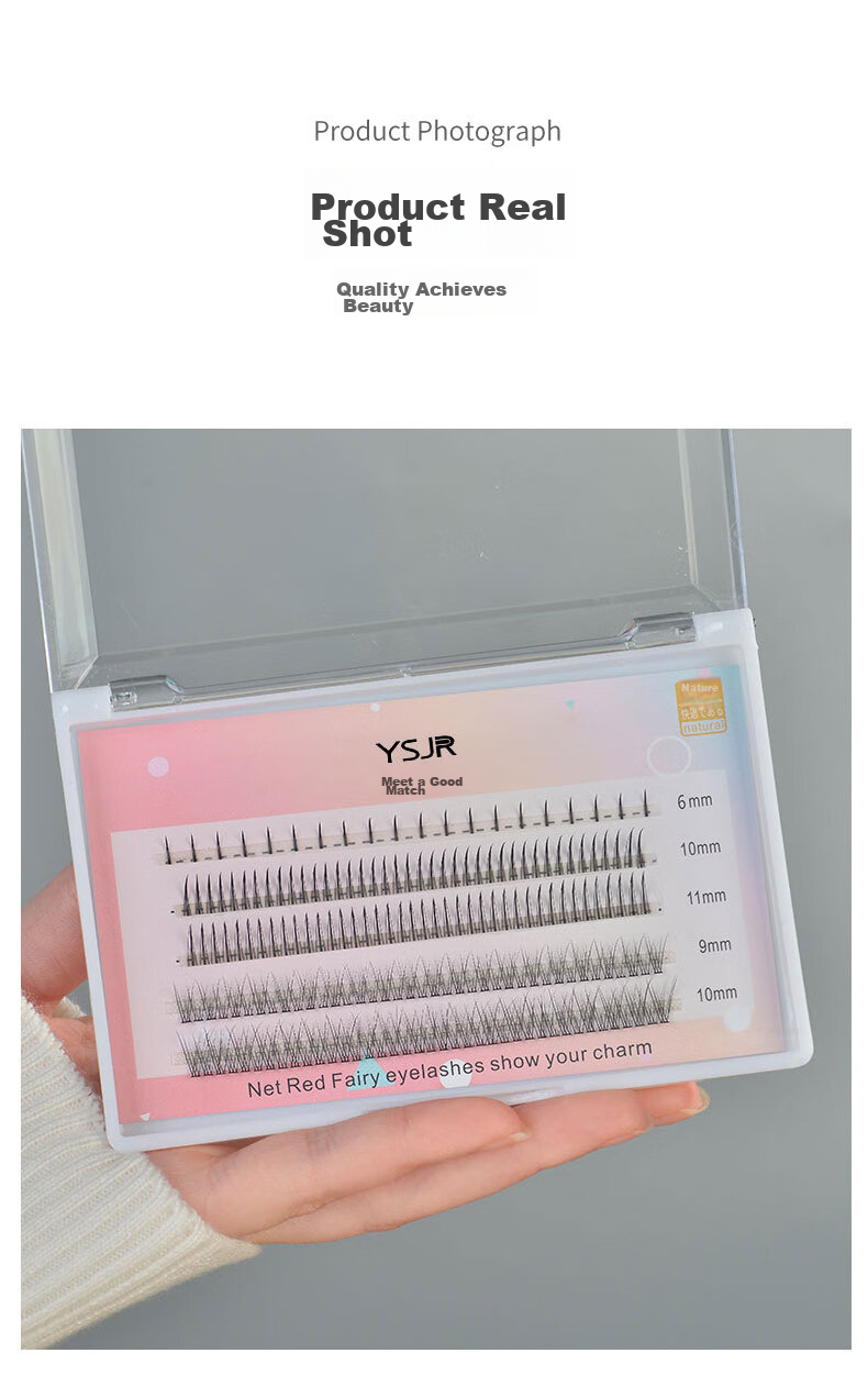 Yushangjiaren False Eyelashes, Cosplay Little Devil Comic Fairy Lashes, Barbie Japanese Style Stage Lashes, Curling And Thickening, 5 Pairs Per Pack 8