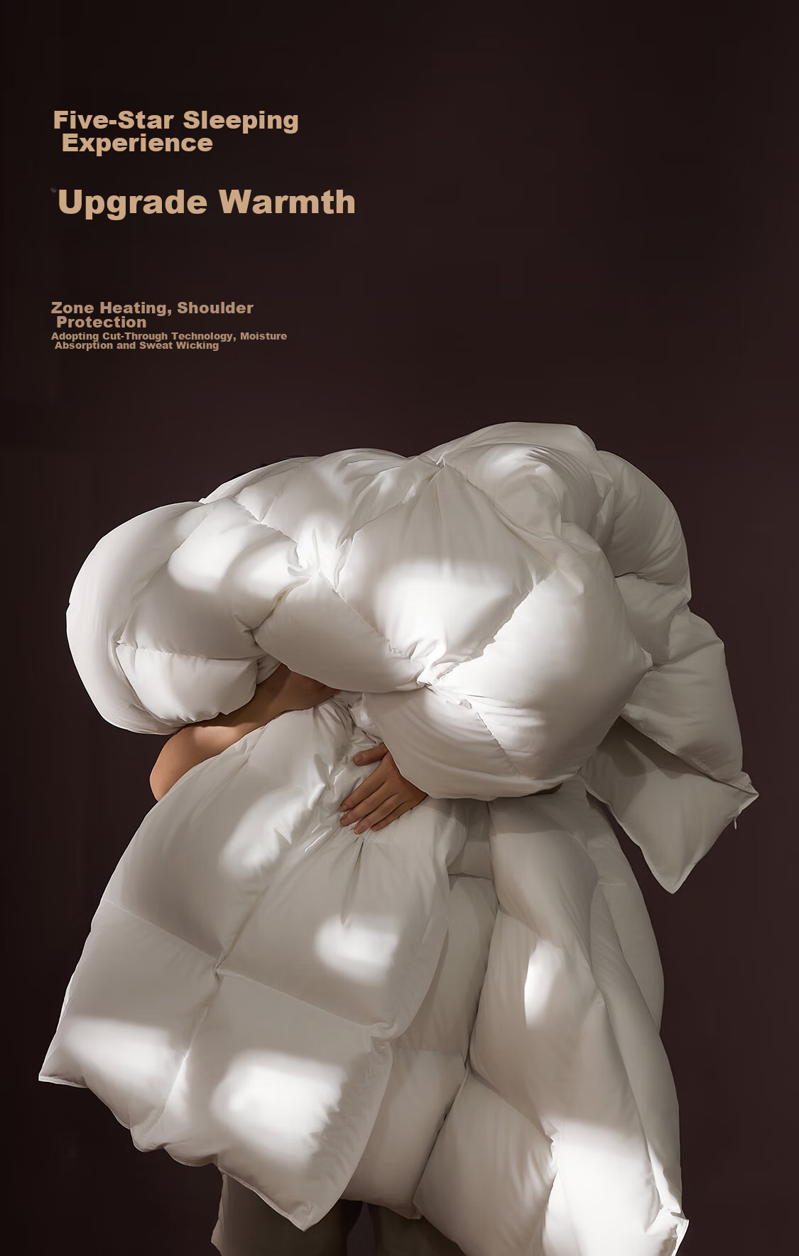 Wangyiyanxuan Goose down Comforter, 95% White Goose Down, Class A Quiet And Warm Winter Quilt, 600g, 150*200cm 5