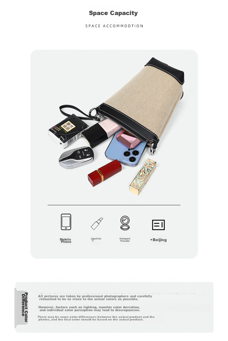 YUYULA Handbag, Women's Bag, Phone Pouch, Mini Stylish Crossbody Bucket Bag, Brand Birthday Mother's Day Gift, Practical Present for Mom 10