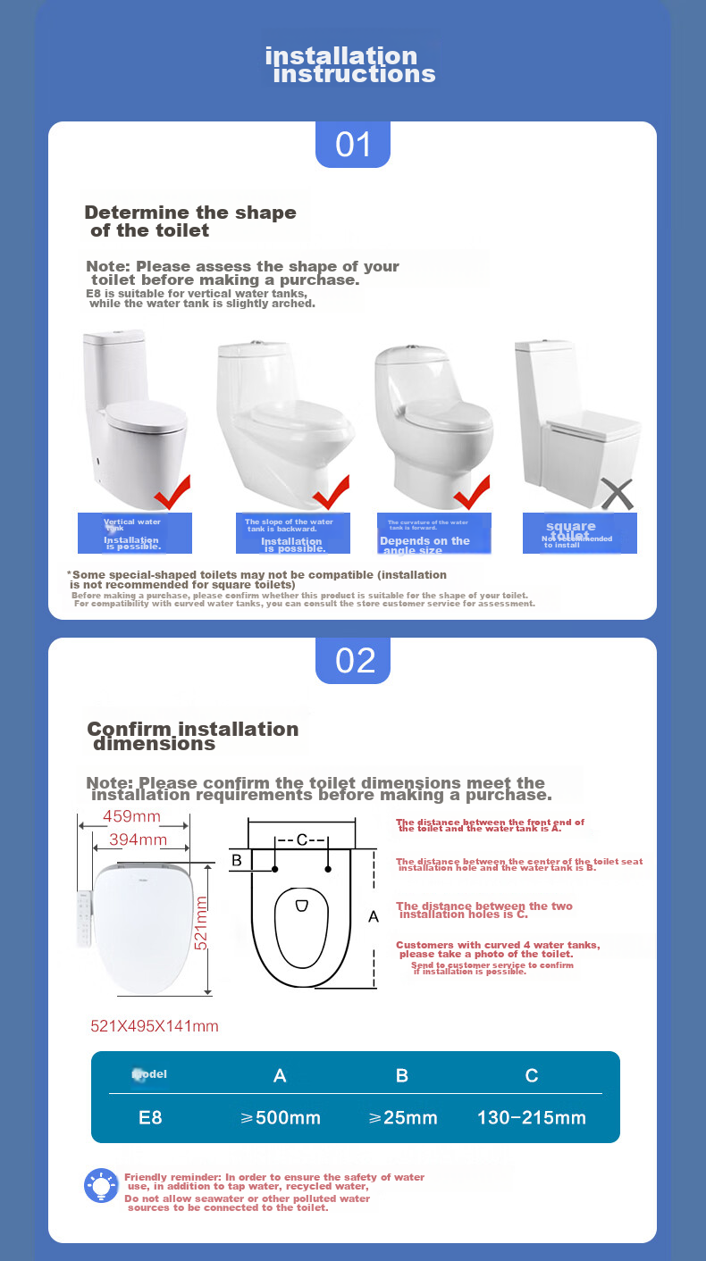 Haier Smart Toilet Seat Intelligent Disinfection Series: Instant Heating, Remote Control, Automatic Deodorizing, Plasma UV Sterilization X-R30 21