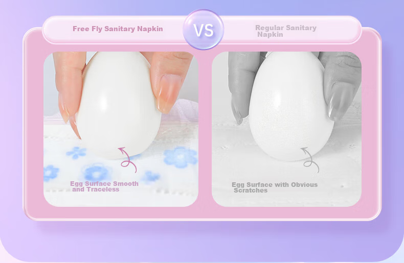 FREE Sold by JD, Popular Panty Liners Sanitary Napkins, Daily Use Portable Ultra-Thin Cotton Soft, 190mm*10 Pieces 10