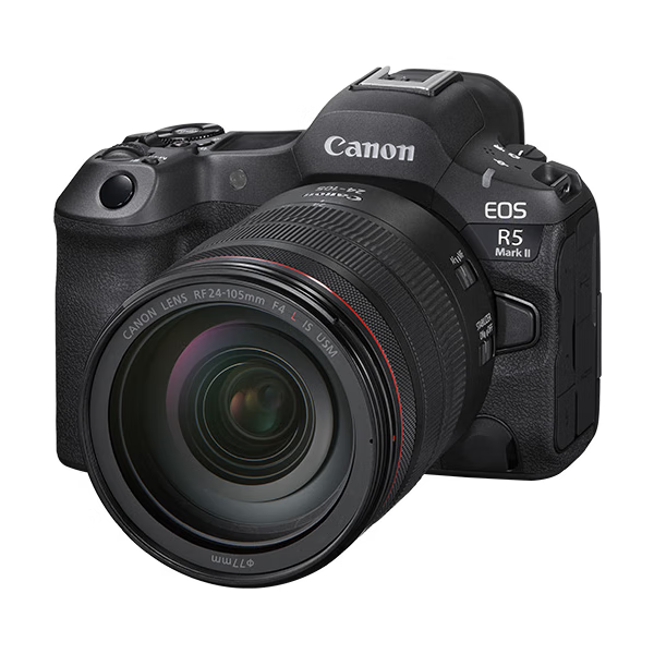 Canon EOS R5 Mark II Full-Frame Professional Mirrorless Digital Camera with 24-105mm Standard Lens Kit Professional Photography