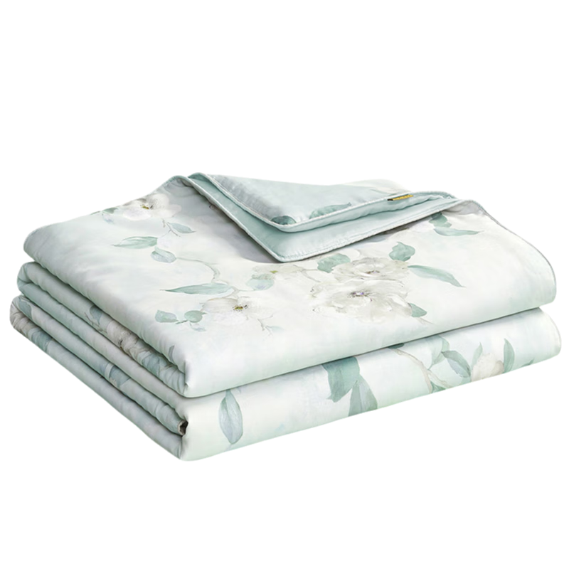 BEYOND Home Textiles Summer Cooling Quilt, Antibacterial Cool-Feeling Blanket, Cooling Value 0.26, Washable Summer Quilt Air Conditioning Blanket, 220*240cm