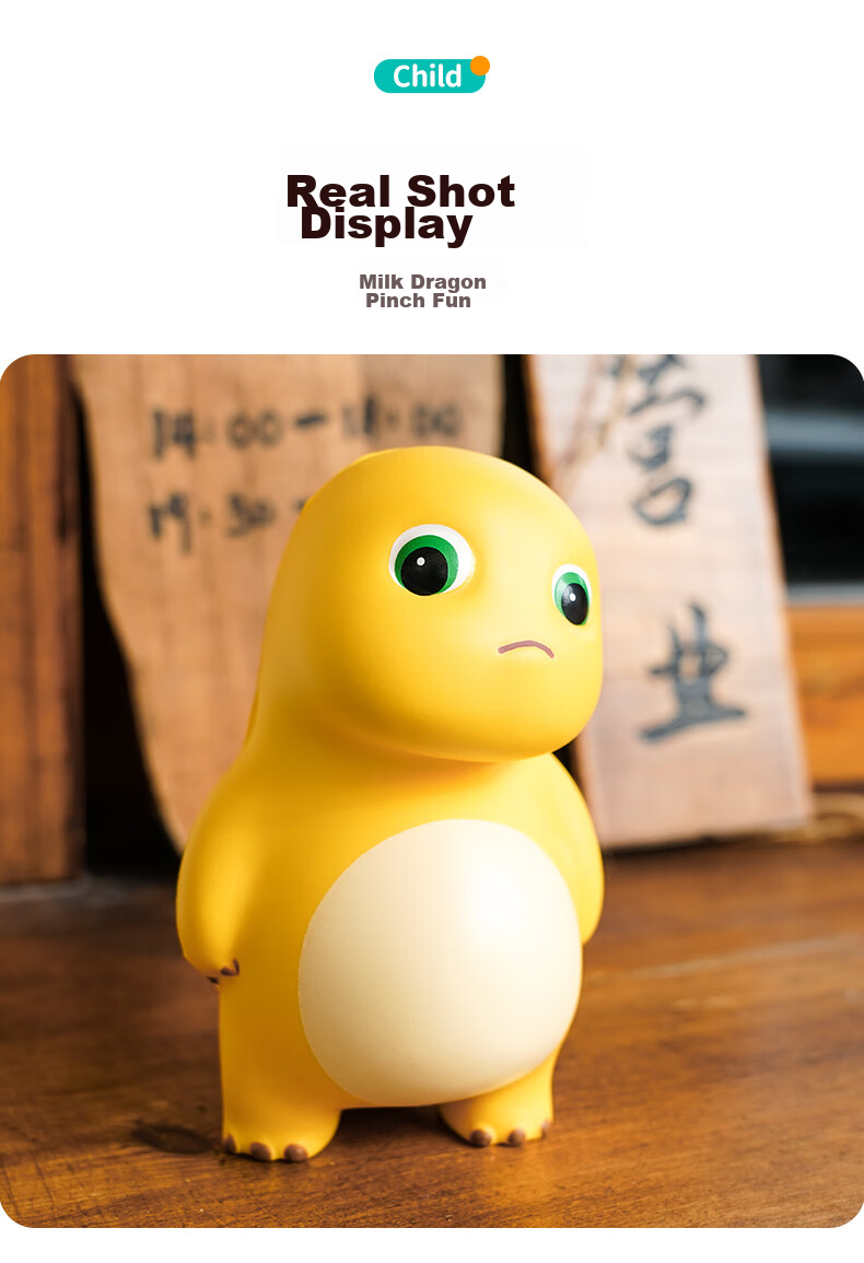 Babamama Squeeze Toy Stress Relief Doll for Adults, Slow Rebound Air Venting Plush Stuffed Animal Gift for Boys And Girls 11