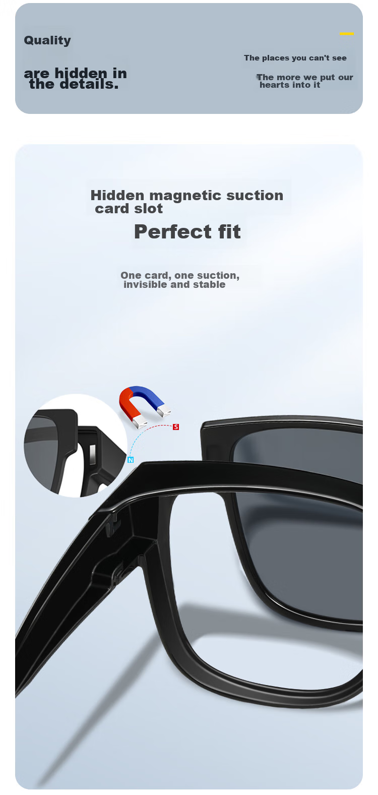 HLA Day And Night Polarized Myopia Glasses for Men And Women, Night Vision Goggles for Driving, Anti-Glare Sunglasses for Nighttime Driving 5