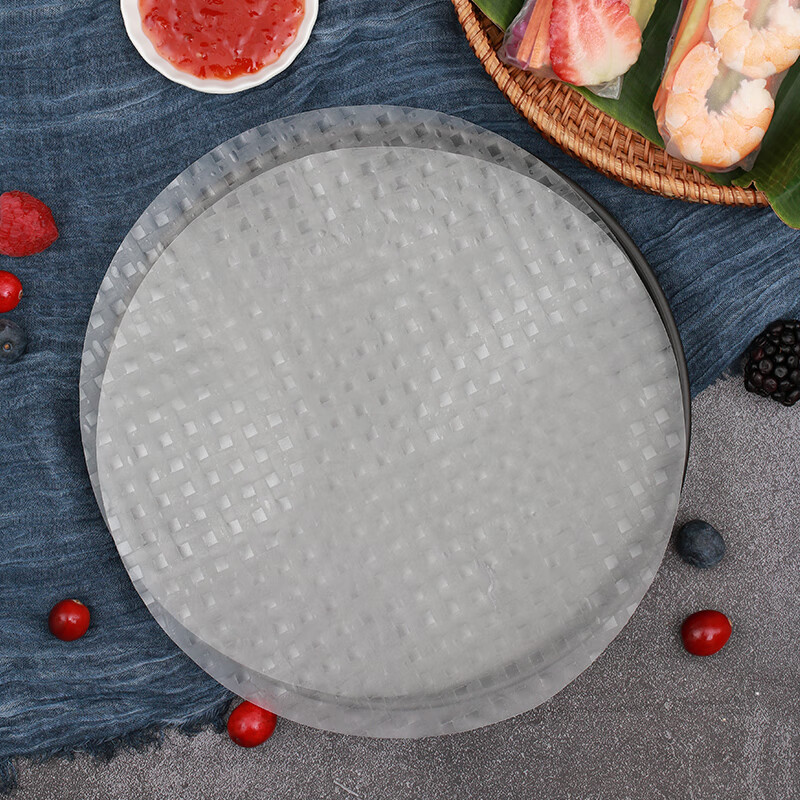 水妈妈超薄春卷皮200g(约40张) 越南进口蔬菜卷0脂肪透明米纸皮春饼皮