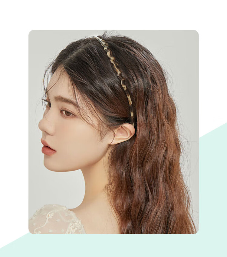 CHIMERA Acetate Hairband with Texture, High-End Hair Clip for Women's Bangs And Ponytail, Hair Accessory, Birthday Gift for Girls 10