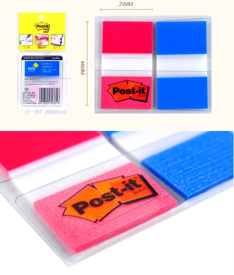 3M Sticky Notes, Memo Pads/Note Paper/Memo Pads/Notepad/Paper Clips/Transparent Index Labels, Office Supplies, School Stationery, 680-2pk 2-Pack 12