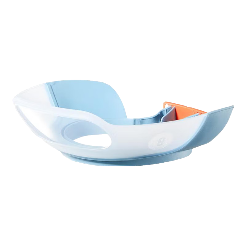 Babycare Baby Hair Washing Tool Children's Shampoo Cap Bath Ear Protection Anti-Water Inflow Adjustable Starship Shampoo Cap Soft Mist Blue