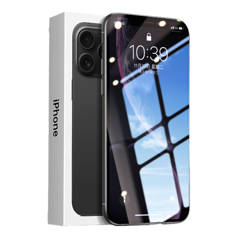 Baozou [3-Pack - Replacement Warranty] Tempered Glass Screen Protector for Apple IPhone XR, High Definition Clear Non-Full Screen No Black Border Shatterproof Anti-Fingerprint Glass Film
