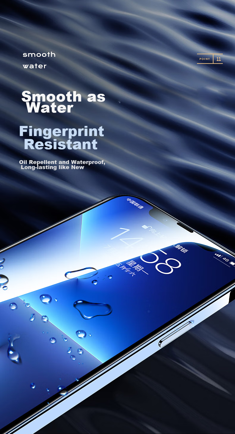 Mofajiang Privacy Tempered Glass Screen Protector for iPhone 17, Full Screen, 2025 New, High Definition, Anti-Peeping, Ultra Smooth, 1 Piece 10