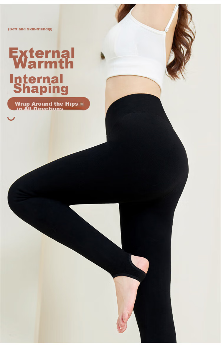 LangSha [Fall New Arrival] Silk Thermal Pants for Women, Winter Outer Wear, Fleece-Lined, Thickened Base Layer Pants, Plus Size, Extra Thick Cotton Pants 11