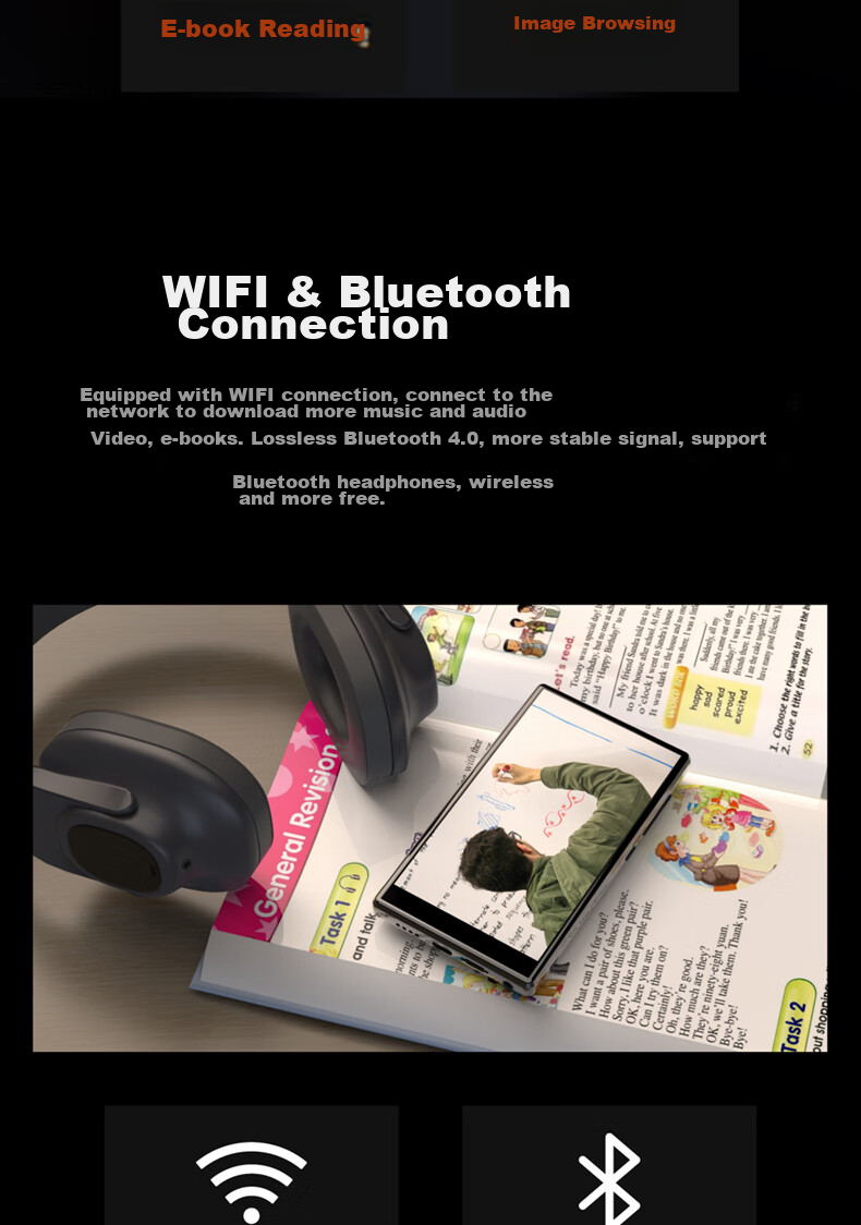 PHILIPS SA5819 MP3/MP4 Music Player, 5.0-Inch Display, 3GB RAM + 32GB Storage, Android 9.0, WIFI-Enabled Internet Access 5