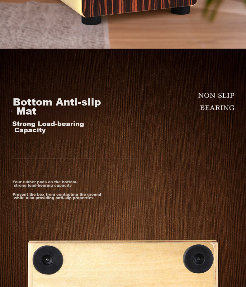 Jinbao Box Drum, Tumbler, Hand Drum, Clapper Drum, Hand-Held Drum, Clapper Drum, Tumbler Drum, Percussion Wooden Box Drum Instrument 8