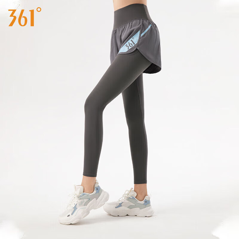 361° Women's Sports Pants Fitness Pants Two-in-One Yoga Pants High Waist Hip-Lifting Slimming Yoga Running Tights