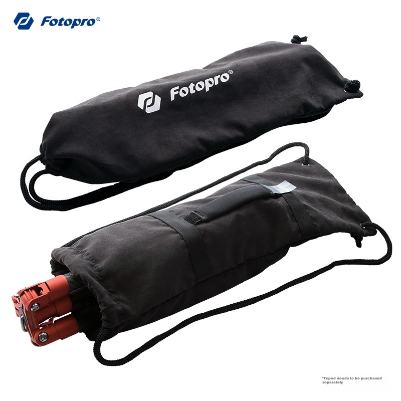 Fotopro PB-16, Shoulder Strap, Dual Shoulder Strap, Handheld Multi-Purpose Portable Storage Waterproof Fleece Camera Tripod Storage Bag, Tripod Pouch