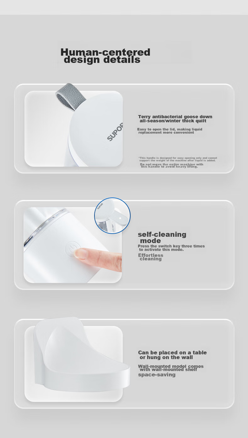 SUPOR Intelligent Automatic Dishwashing Liquid Dispenser, Multi-Functional Touchless Wall-Mounted Soap Dispenser for Mobile Phones And Other Surfaces 16