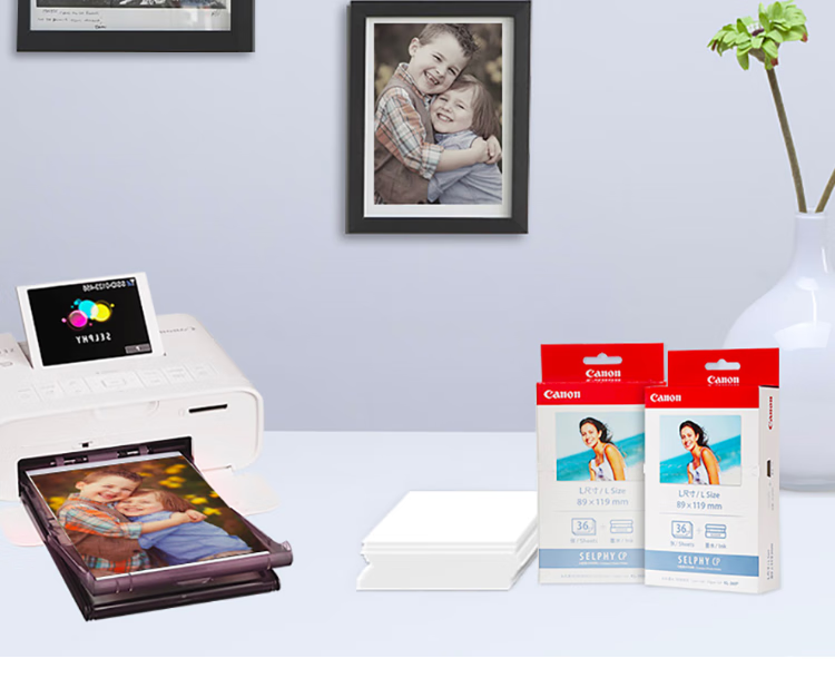 Canon RP-54 Original Simple Pack (54 Sheets with 1 Ribbon) 6-Inch Photo Compatible with Cp1500/cp1300/1200/910 Color Photo Printers 1