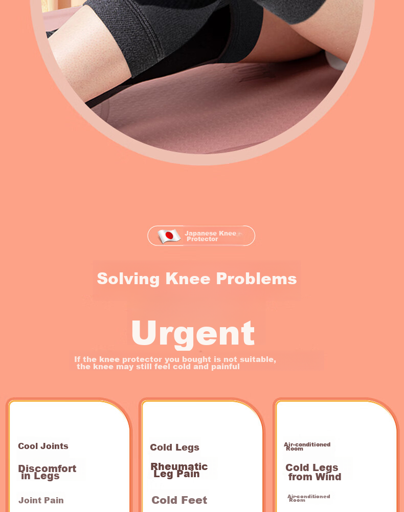 Lejing Japanese Graphene Knee Brace for Warmth And Heating, Suitable for Cold Legs, Arthritis, Synovitis, Elderly Men And Wome 2