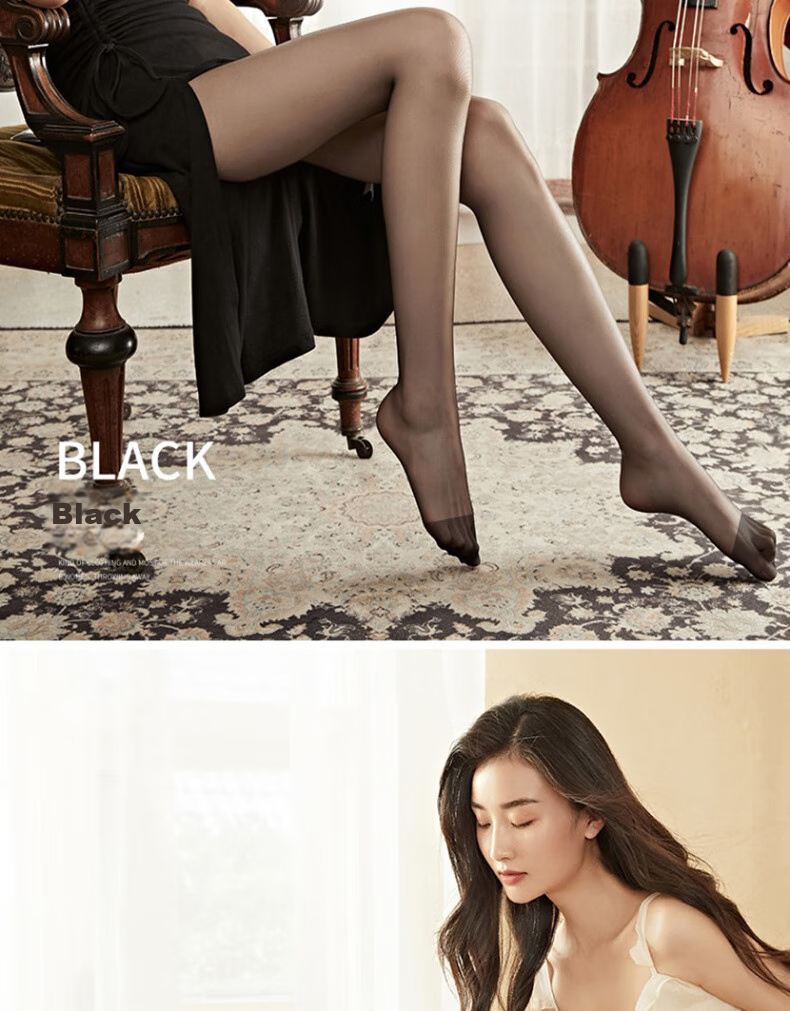 LangSha Silk Stockings for Women, Pineapple Pattern, Ultra-Thin Summer Pantyhose, Cuttable to Any Length, Sexy Slimming Thigh-High Stockings, Spring And Summer Pantyhose 15