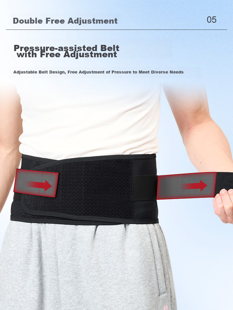 D&M Japanese Imported High-End Back Support Belt for Lumbar Disc, Spine, Herniated Disc, Double Fixed Support for Waist Muscles And Waist Compressio 9