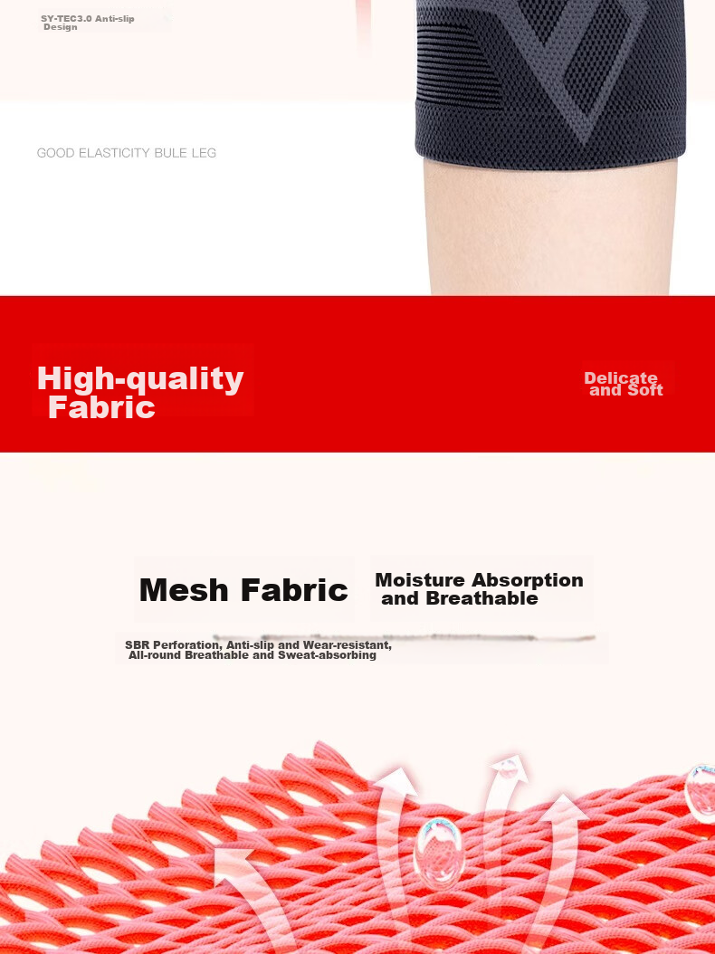 Panapopo Graphene Self-Heating Knee Pads, Warm, for Cold Legs And Arthritis, Middle-Aged And Elderly, Autumn And Winter Cold Protection, for Men And Women, Sports Use 9