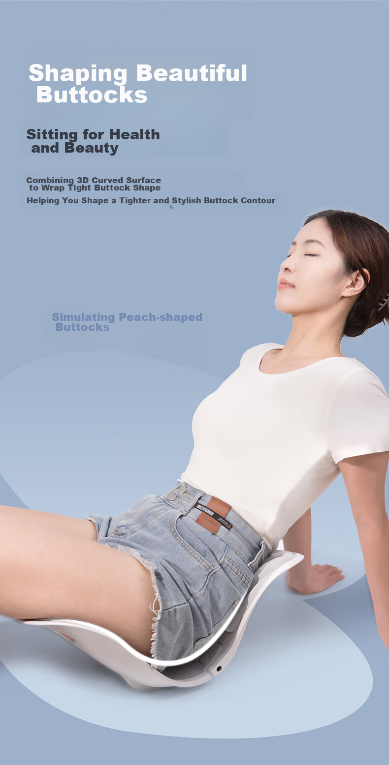 JAGO Lumbar Support Cushion for Long Sitting, Office Chair Backrest Pad, Waist Support Cushion with Petal Design for Beautiful Buttocks 5