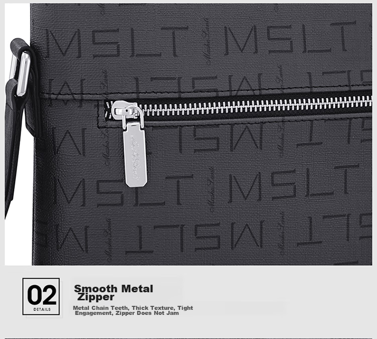 MashaLanti Business Shoulder Crossbody Bag, Portable Men's Bag, Casual Large-Capacity Small Square Bag for Men, Father's Day Gift for Husband 20