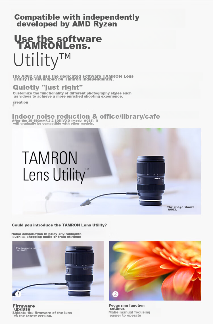 Tamron A062S 20-40mm F/2.8 Di III VXD Large Aperture Standard Zoom for Landscape And Video, Sony Full-Frame Mirrorless Lens (Sony Full-Frame E-Mount) 13
