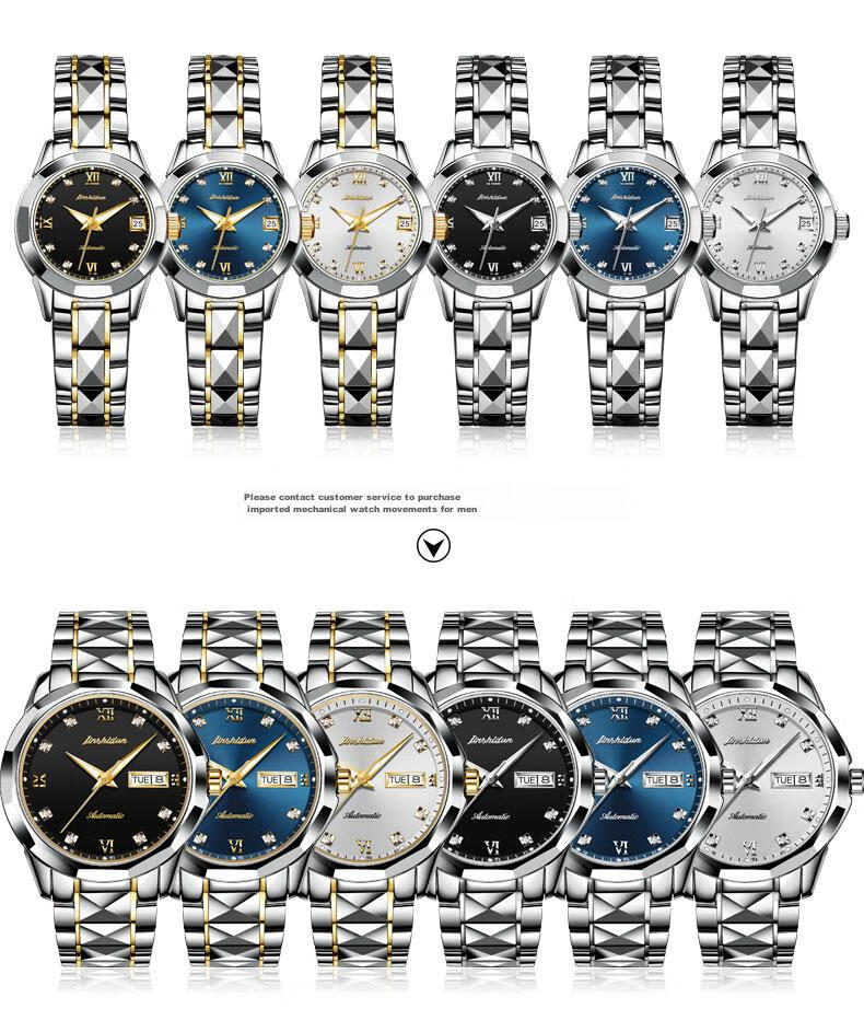 JIN SHI DUN , Swiss High-End Ladies' Watch, 2026 New Model, Fully Automatic Mechanical Watch, Water-Resistant, Top Ten Brand Watches, Birthday Gift for Wife 11