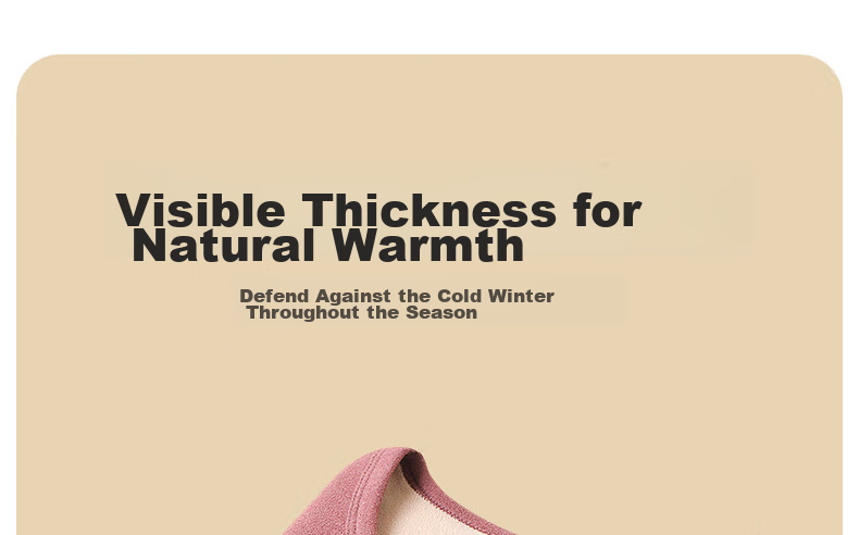 Bejirog Women's Thermal Underwear Set with Fleece Lining, Thickened Base Layer for Cold Weather, Suitable for -40°C in Northeast China, Cold-Resistant Autumn Top And Bottom 19