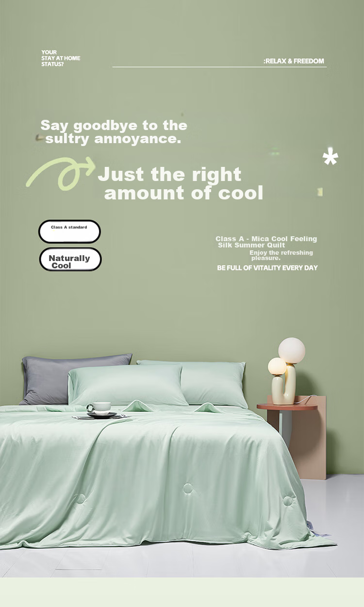 MUJI Class A Cooling Air-Conditioned Quilt Summer Quilt Washable Summer Cooling Quilt Cooling Value 0.31 Thin Summer Quilt 1.8m*2m 1