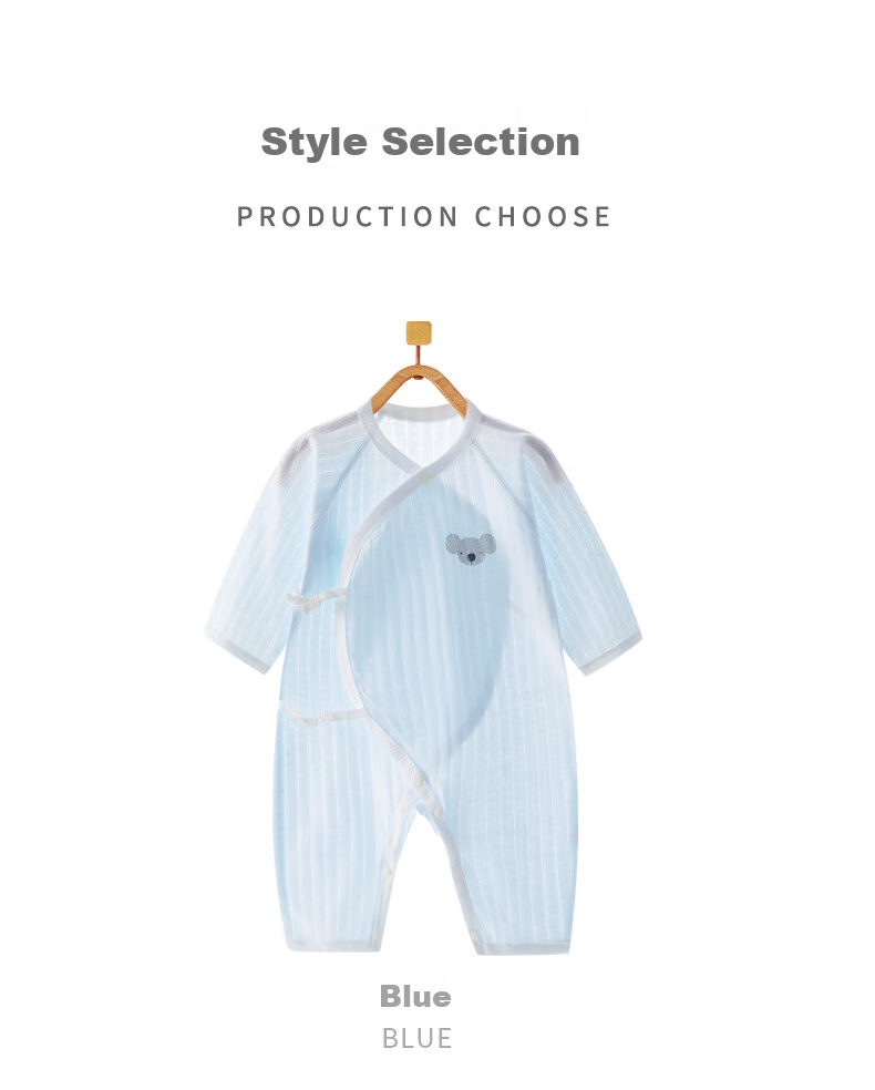 Banjvall Baby Clothes, Summer Thin Pure Cotton Newborn Onesie Underwear Pajamas, Newborn 0-6 Months Baby Romper 7