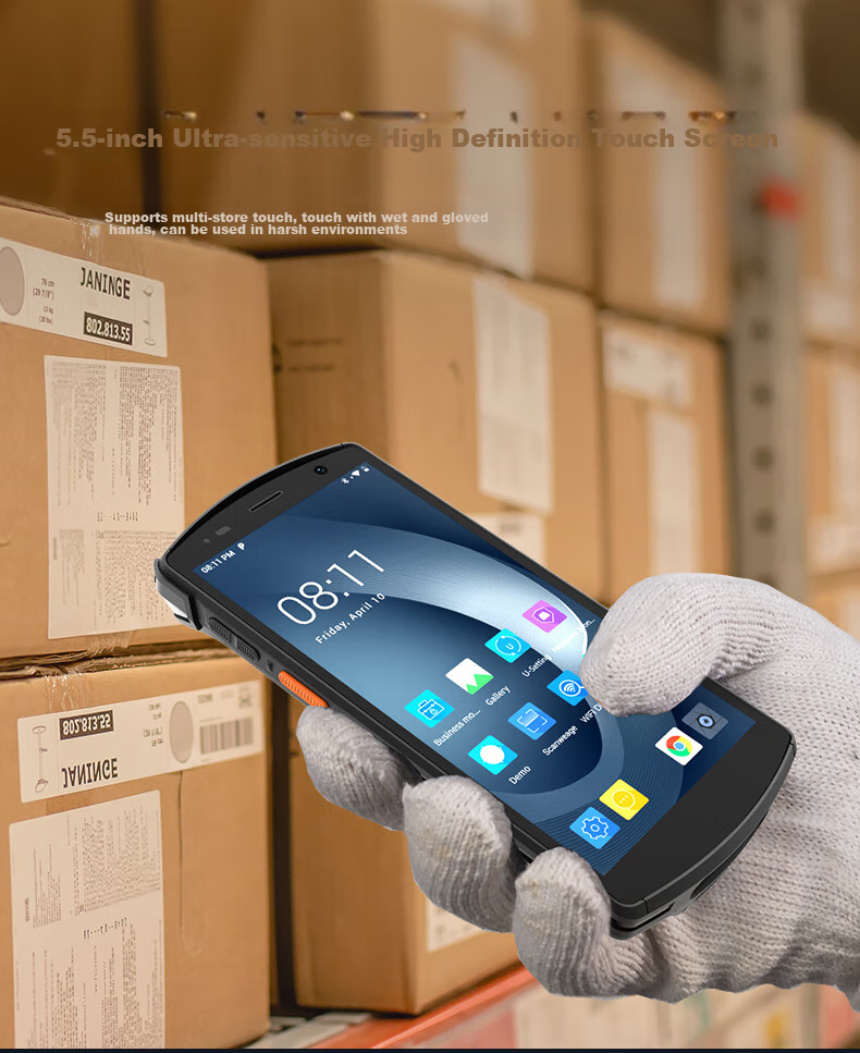 UROVO I6310 Series Handheld Data Terminal PDA Industrial Smartphone, Inventory Machine with Barcode Scanner, I6310 High-End Version (4+64GB), (WIFI+Bluetooth+4G) 7