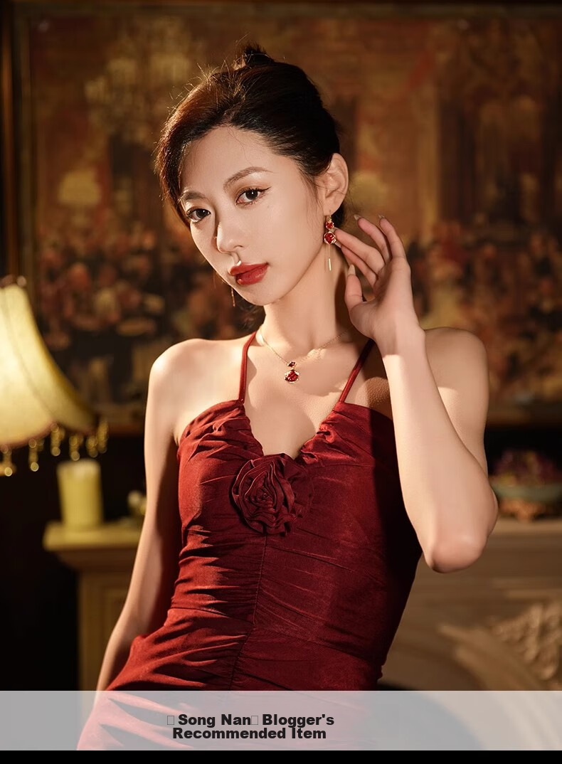 Eternelle [National Trend Design], French Eternal Dragon Scale Earrings, Luxurious High-End Ear Jewelry, Zodiac Year Gift 13