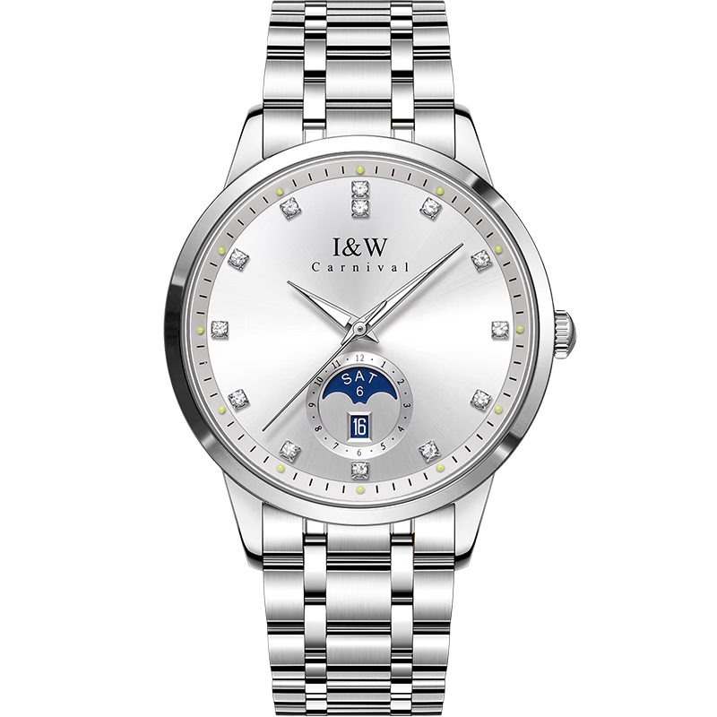 Aiwochi Swiss Iw Watch, Men's Mechanical Watch, Fully Automatic, 2026 New Model, Official Authentic Product, Men's Famous Watch Brand, Men's Timepiece