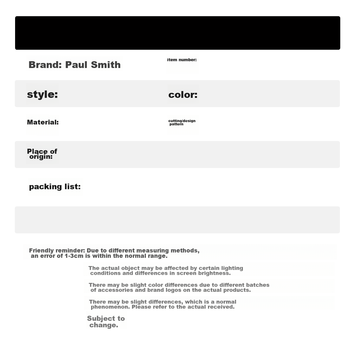 PS Paul Smith (paulsmith), Men's PS Letter Scarf [Gift] 4