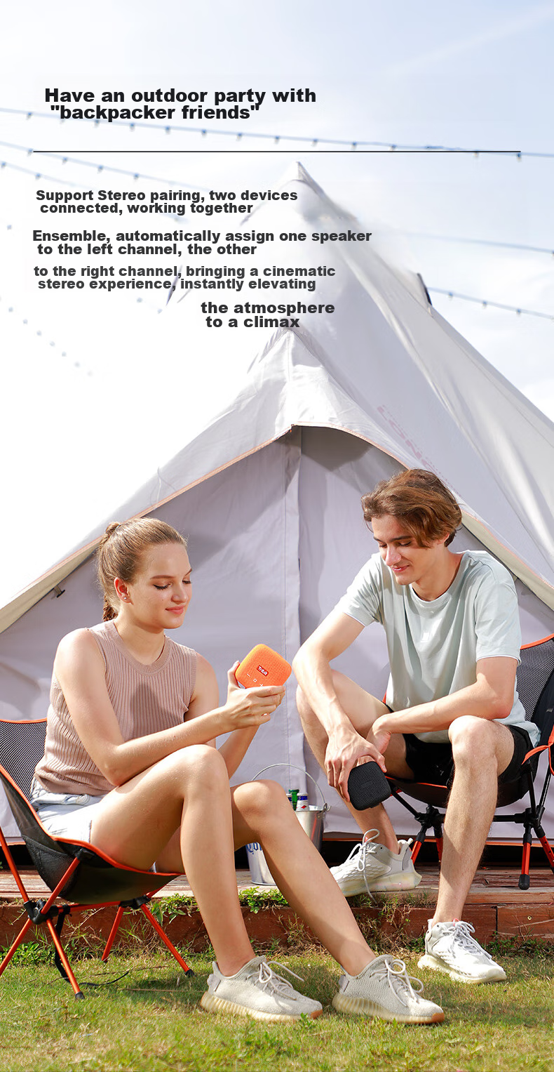 Tribit FunCube 3rd Gen Bluetooth Speaker Portable Outdoor Cycling High Volume Bass Waterproof Wireless Speaker High Quality Sound 2026 Latest Black 9