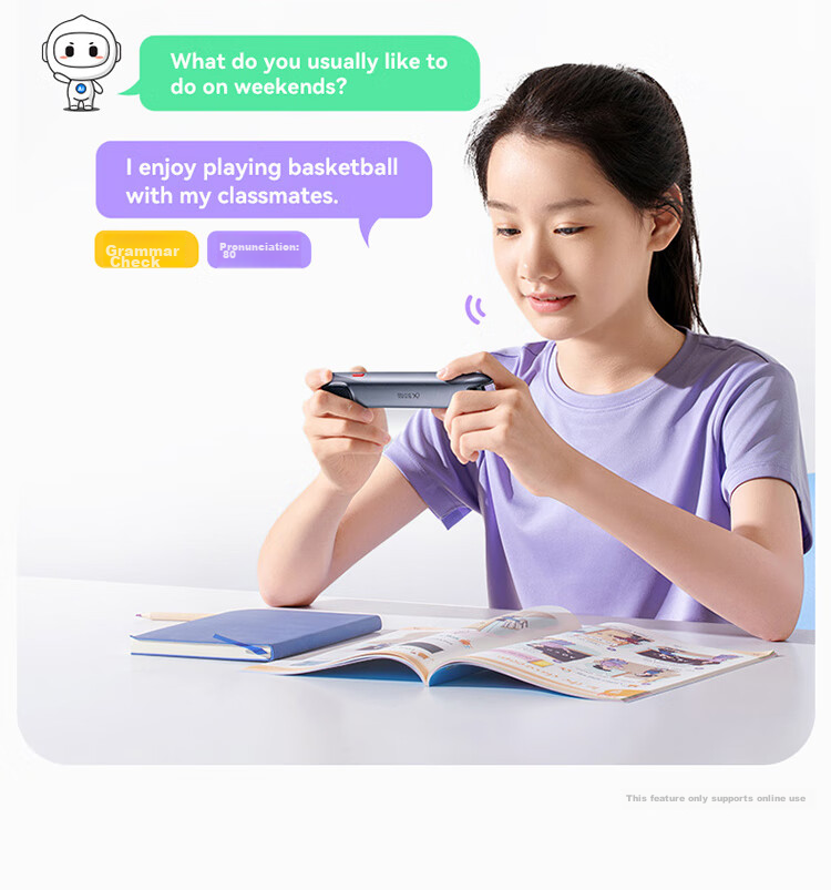 IFLYTEK AI Dictionary Pen P30 Pro English Reading Pen Learning Device, English Translation Tool, Suitable for All Ages from Preschool to High School 9