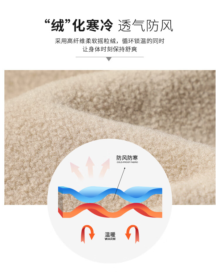 Pioneer Camp [300g Series] Fleece Jacket for Women, Spring And Autumn Casual Women's Jacket, Warm Fleece Inner Lining 2