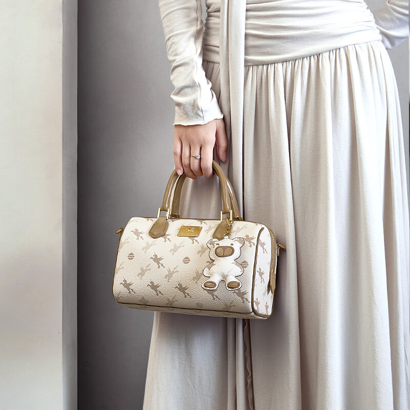 NUCELLE Pegasus Boston Handbag, 2026 New Light Luxury Niche Tote Crossbody Women's Bag, Birthday Gift for Girls