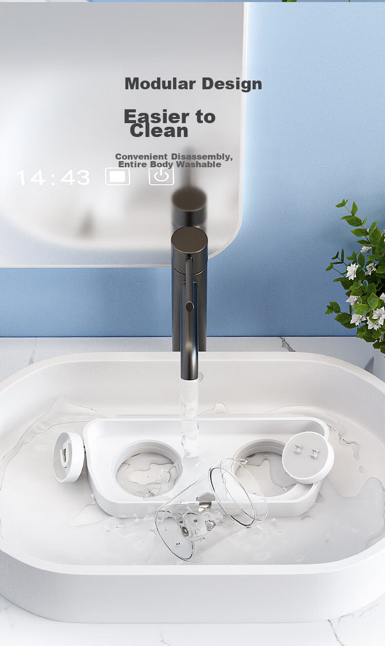 JD Original Air Series No-Drill Hair Dryer Holder, Bathroom Storage Rack, Non-Marking Electric Fan, 8cm Hole Diameter 10