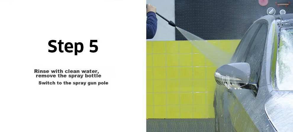 KARCHER German High-Pressure Car Washer, Water Gun Cleaning Machine Accessories, Foam Spray Bottle, PA Bottle 12