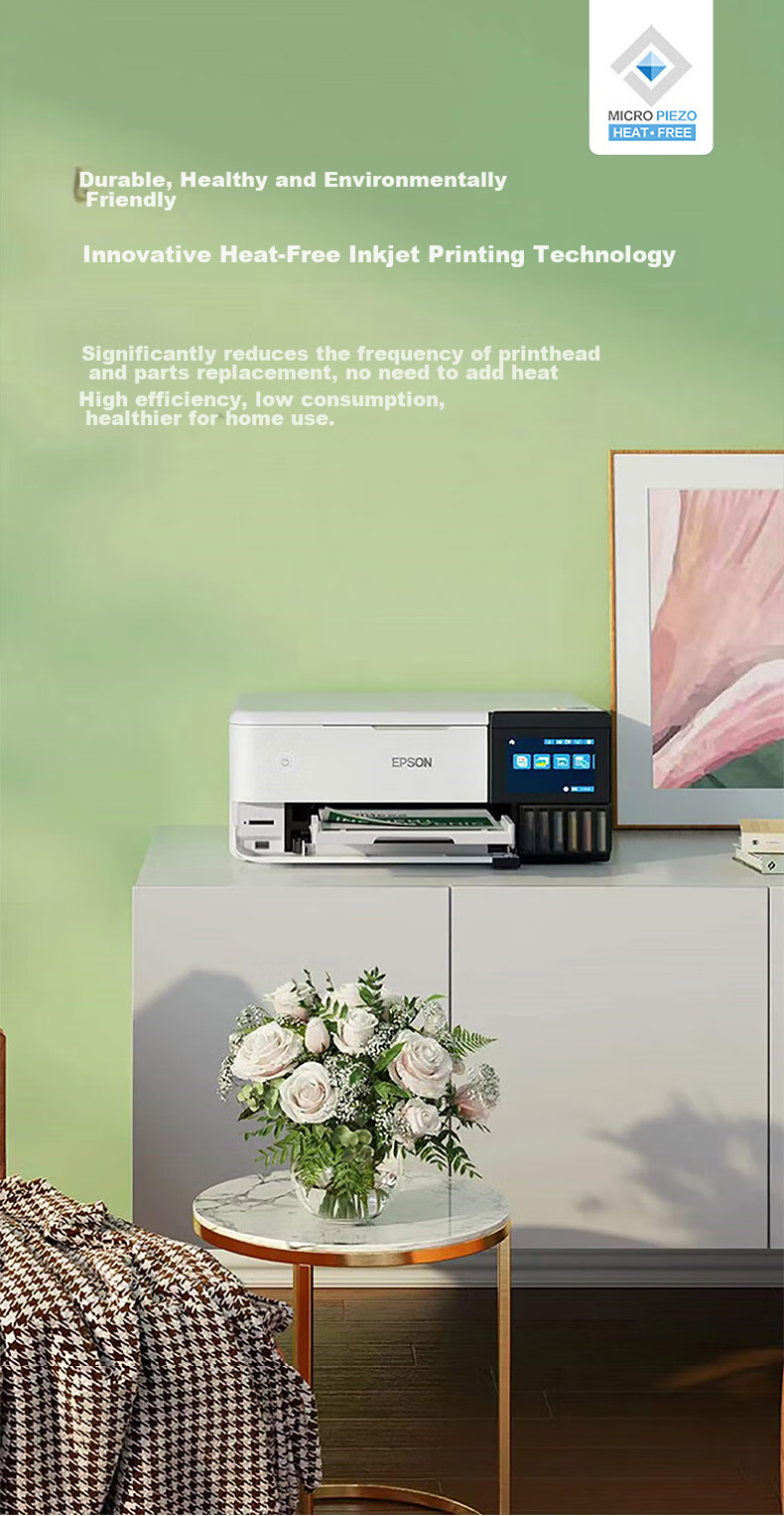 Epson L8168 Premium Home 6-Color Photo A4 All-In Printer with AI Learning, Color Touchscreen, Automatic Duplex Printing, Copying And Scanning, LCD Display 29