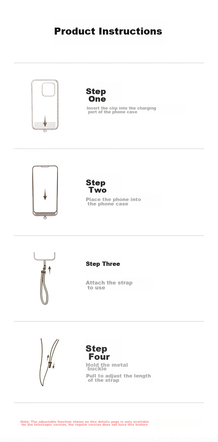 BZBC Phone Strap Neck Strap Crossbody Adjustable Retractable Anti-Loss Phone Case Braided Cord Long Style Suitable for Apple Huawei Android Phones Trendy Versatile Black And White 16