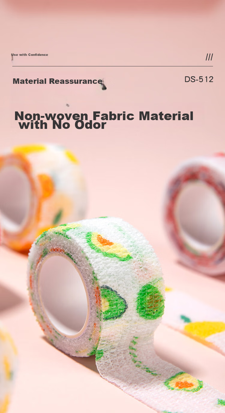 COMIX Student Writing Finger Protector Bandages, Non-Woven Fabric Anti-Abrasion Anti-Callus Self-Adhesive Elastic Breathable Bandages, Hand-Tearable Joint Finger Protectors, 3-Pack DS-512 6