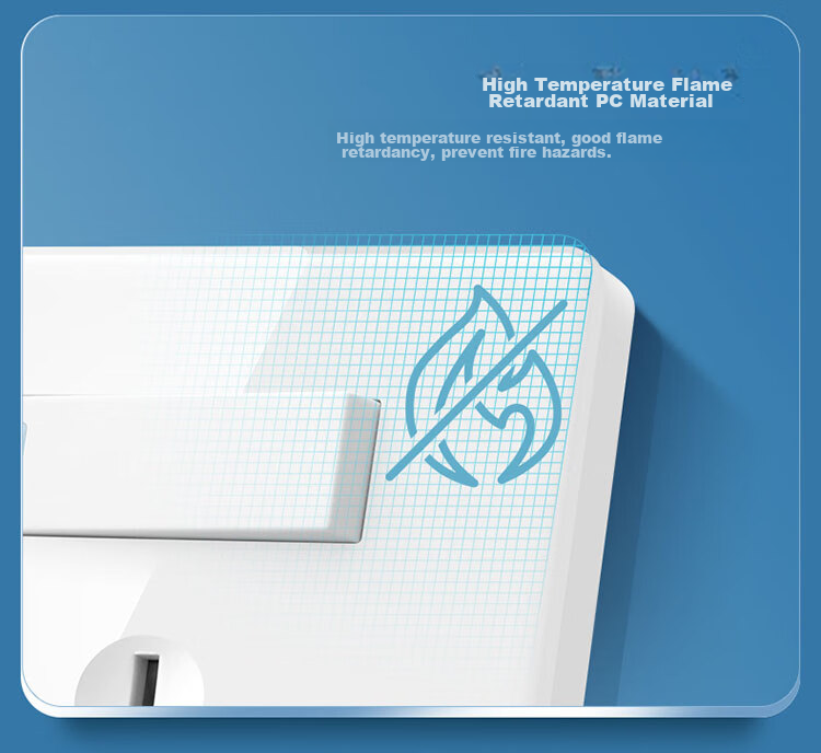 BULL Switch Socket G28 Series, 16A Switch Socket with 86-Type Socket Panel, G28E204AS, Pearl White 17