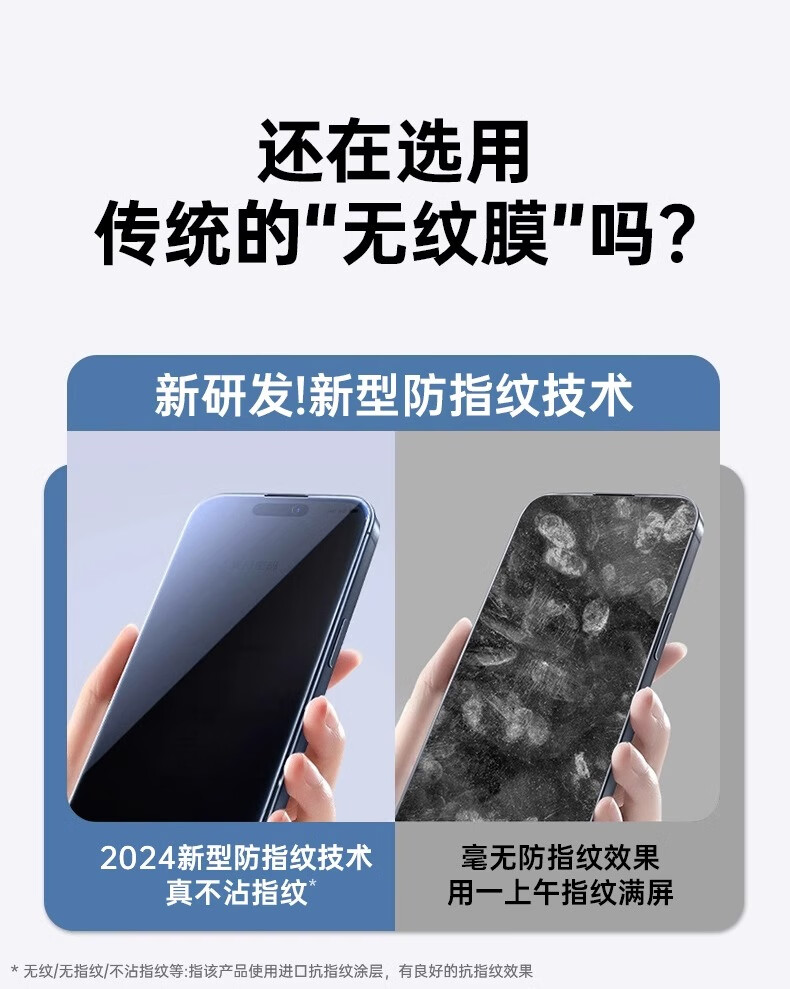 Защитное стекло DIVI для Apple iPhone 16 Pro Max, прозрачное, противоударное, антибликовое, 2 шт.
