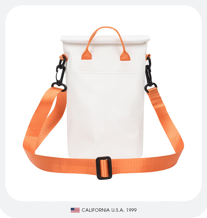 TFO Sailboat Racing Series Waterproof Bag, Outdoor Water Travel Bag, Phone Storage Pouch A9202420, White, 2L 3