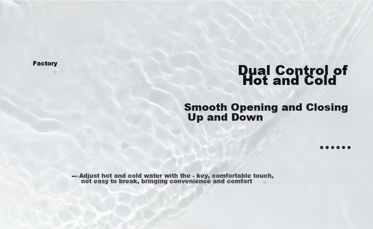 MEJUE Basin Faucet Hot And Cold Water Tap Bathroom Sink Washbasin Faucet Z-012395 6